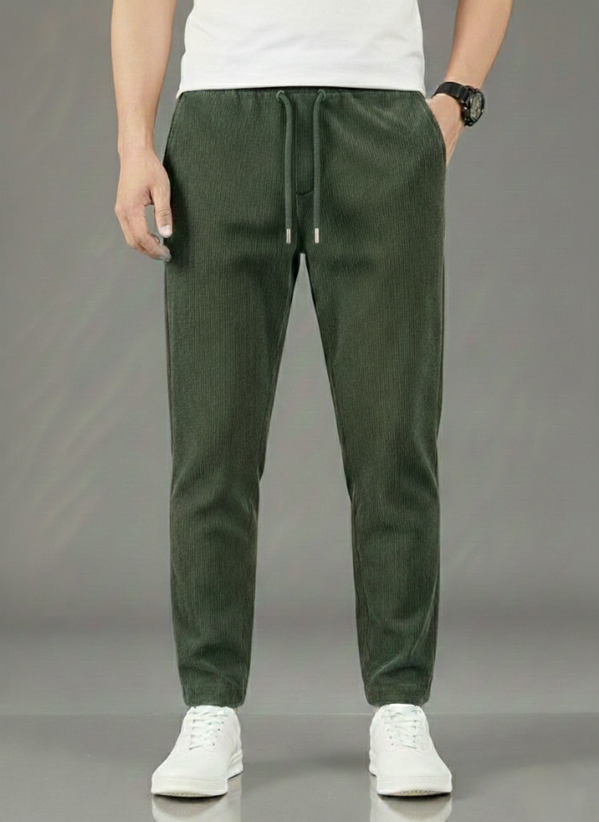 Corduroy Mens Casual Jogging Pants
