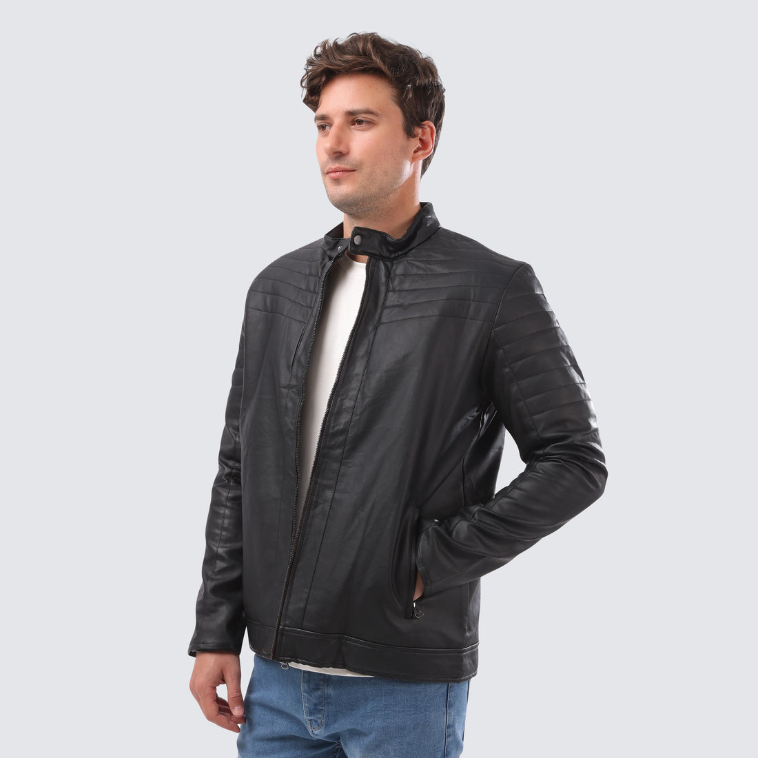 leather jacket
