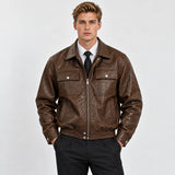 Lacoste leather jacket