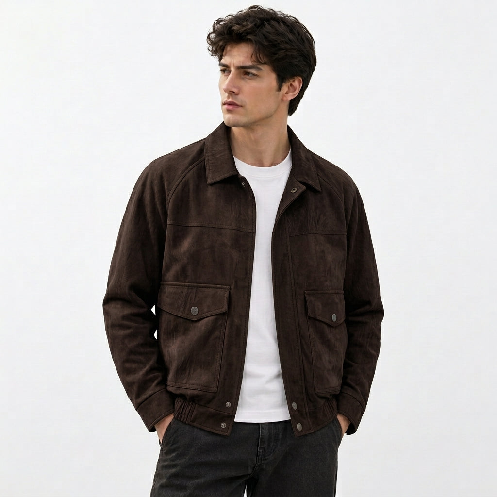Structured Leather Jacket