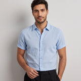 Grid Shirt- half sleeves