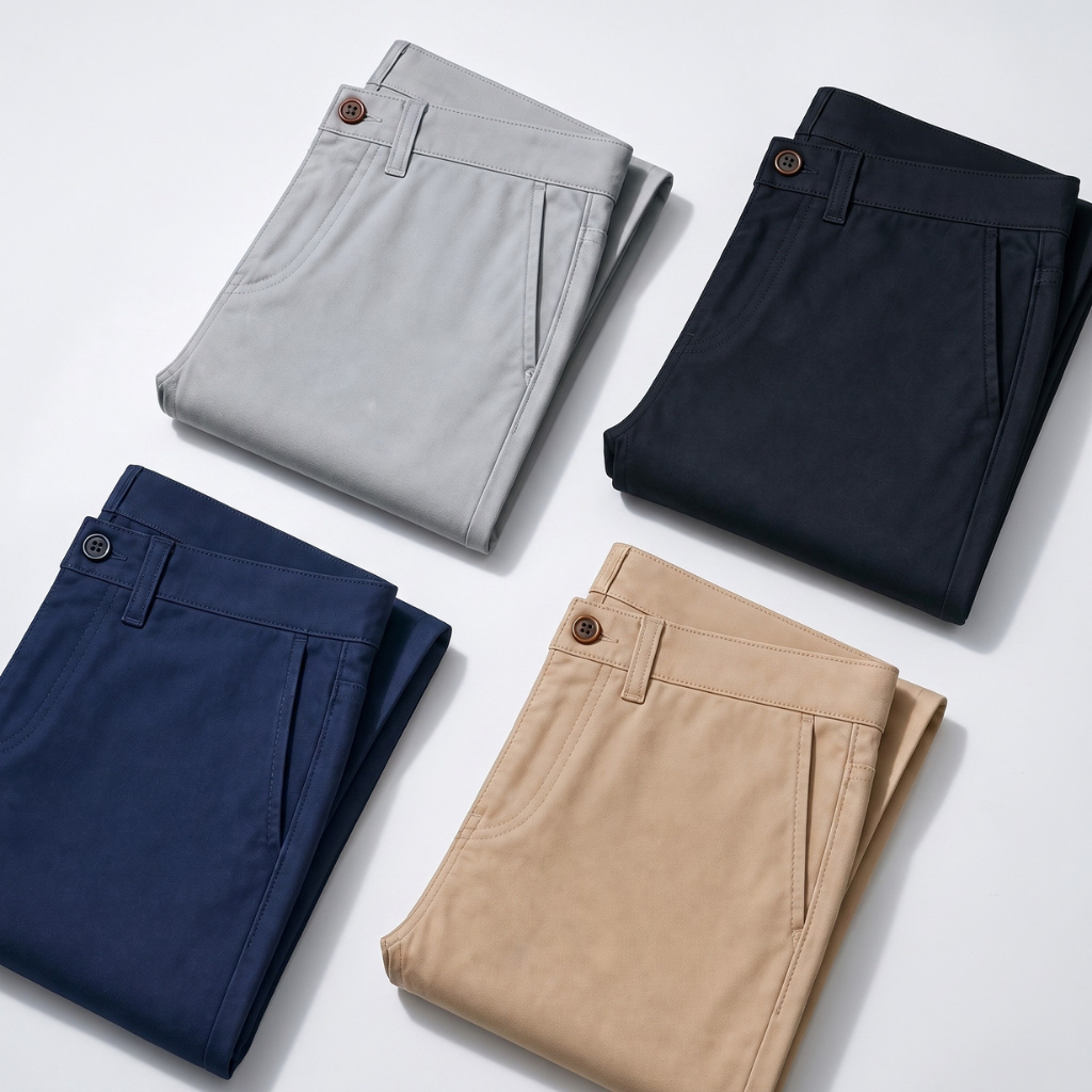 Gabardine Chino Pants