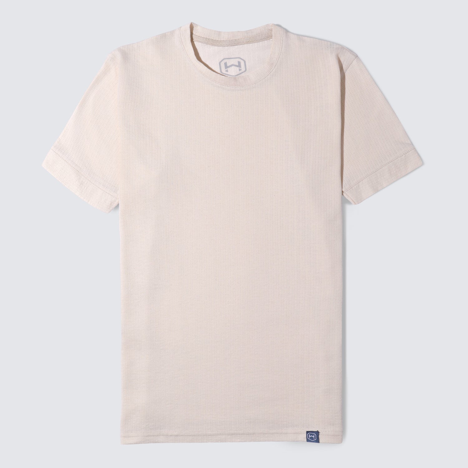 T-shirt Round Jacquard