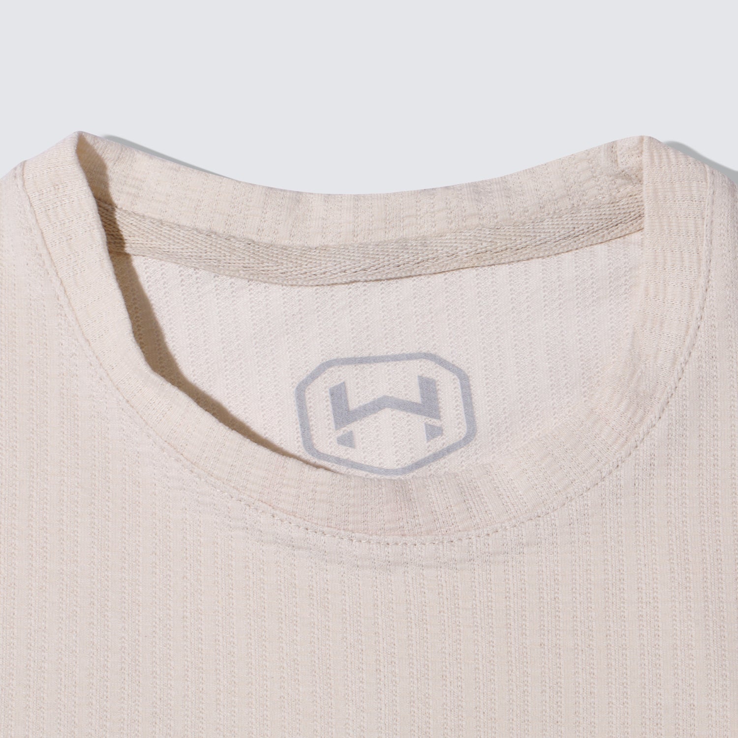T-shirt Round Jacquard