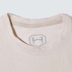 T-shirt Round Jacquard