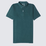 Jacquard polo T-shirt