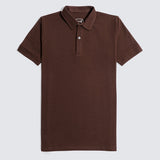 Jacquard polo T-shirt