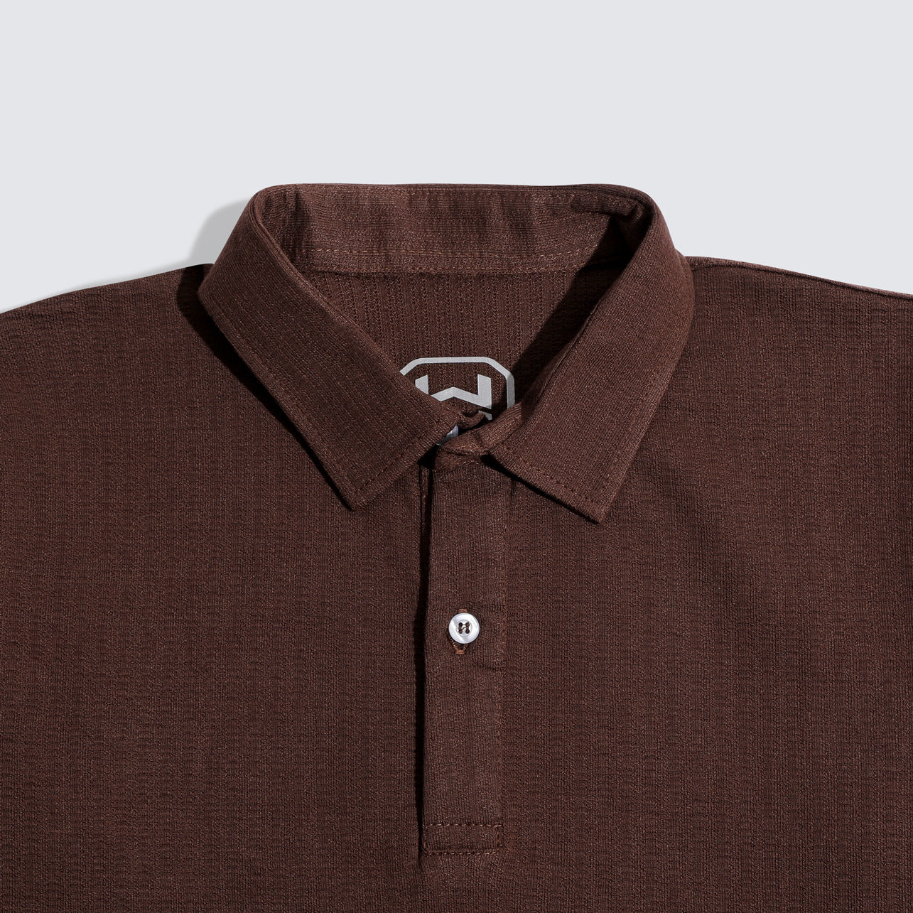 Jacquard polo T-shirt