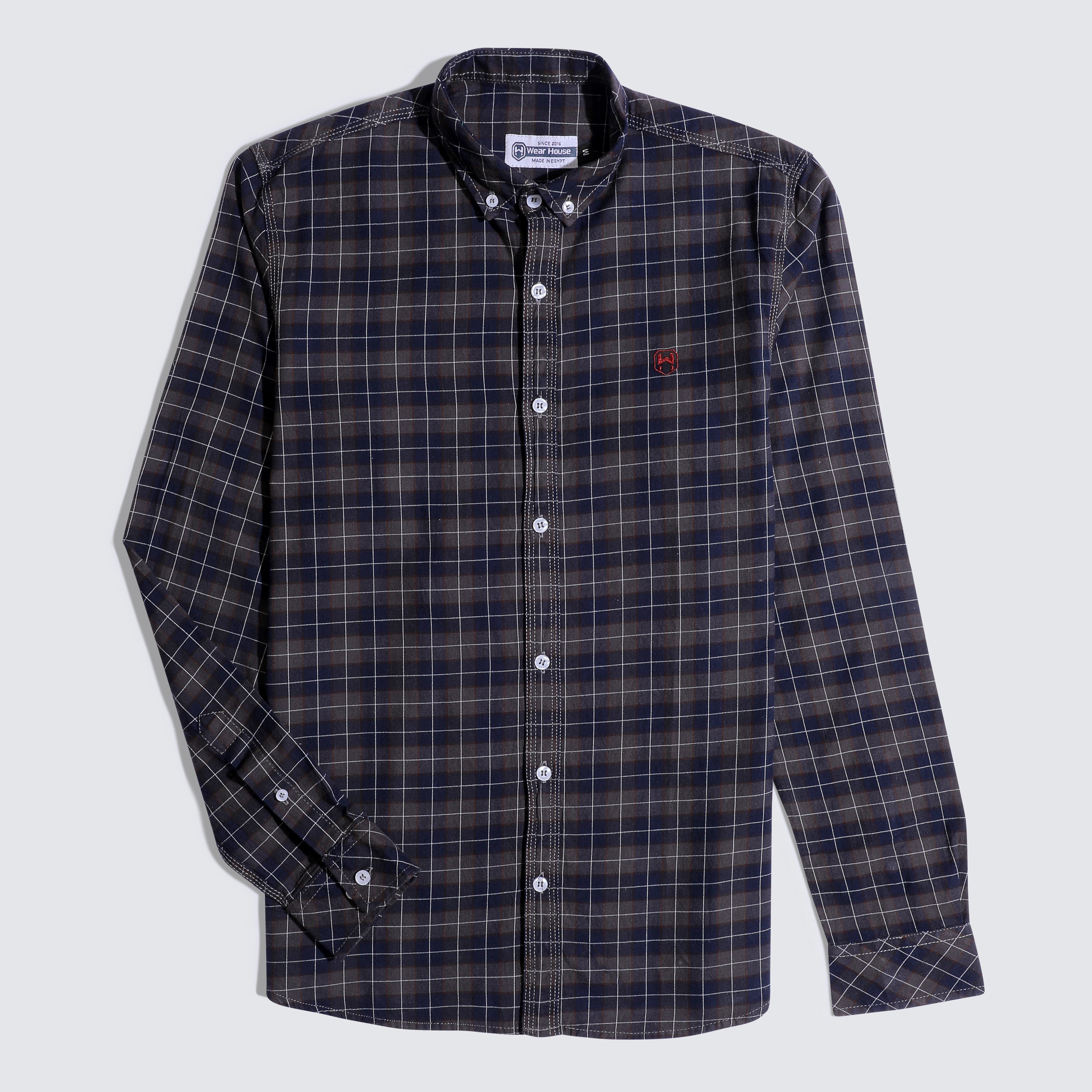 Wide Plaid Shirt