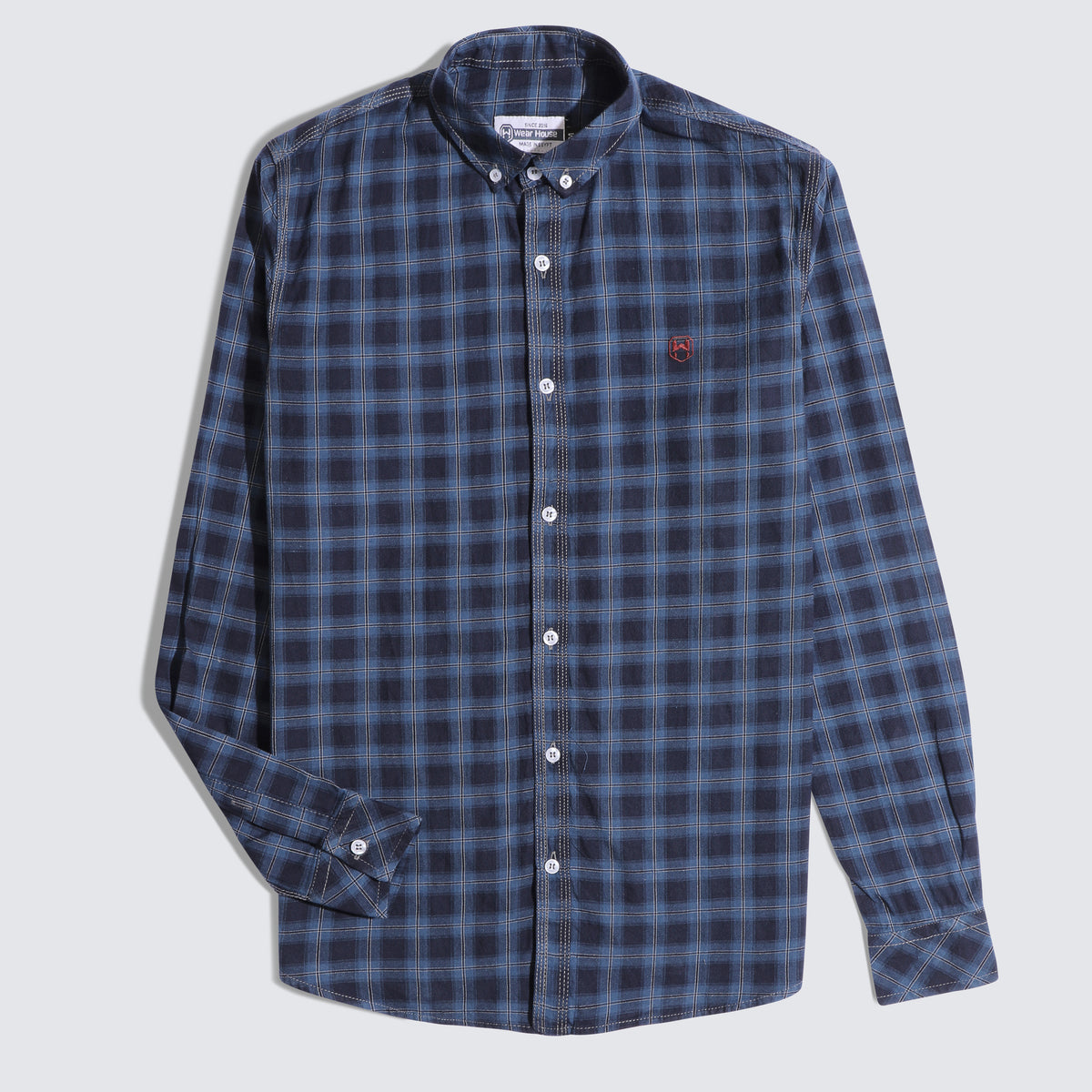 Wide Plaid Shirt