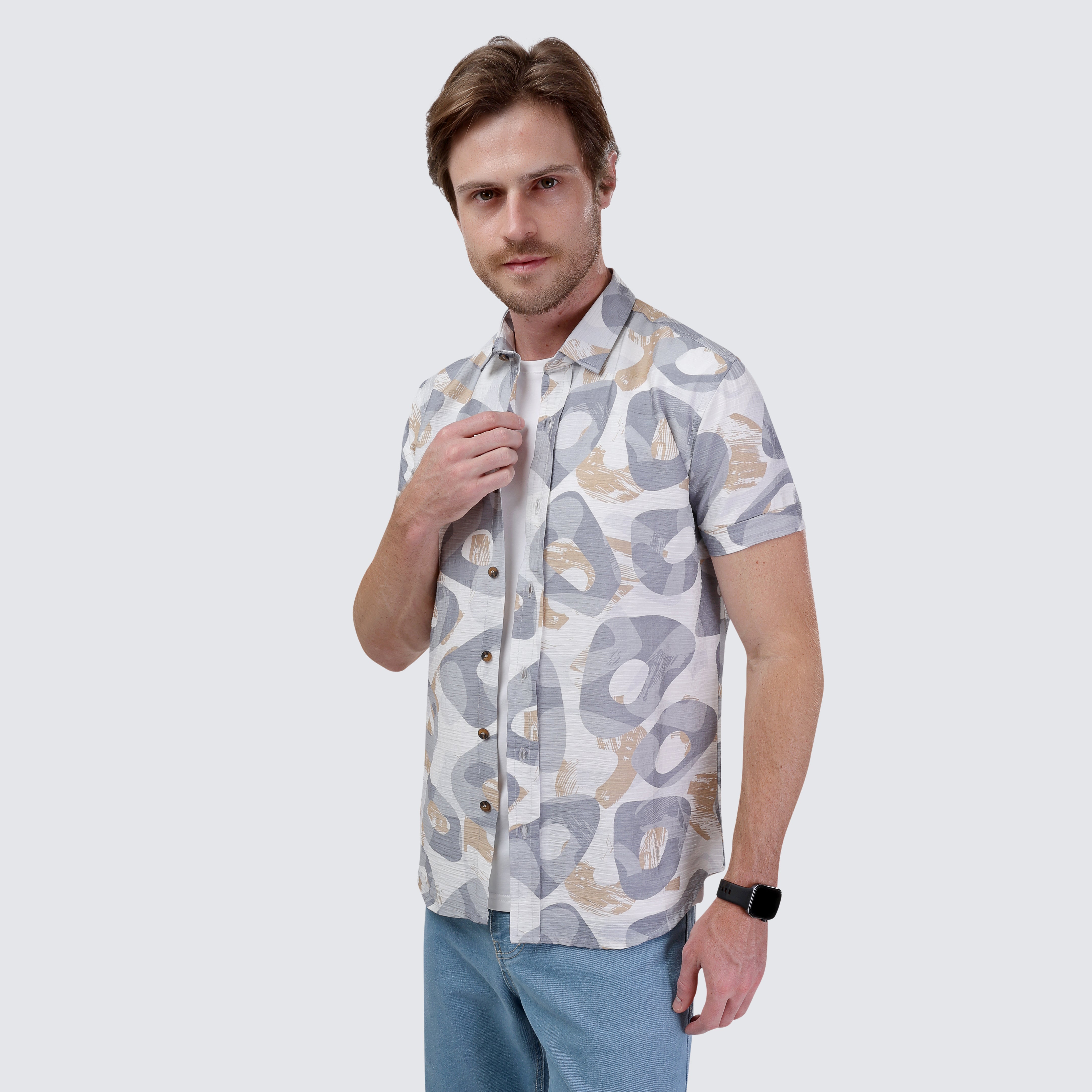 Huawie Half-Sleeve Shirt
