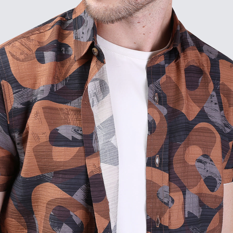 Huawie Half-Sleeve Shirt
