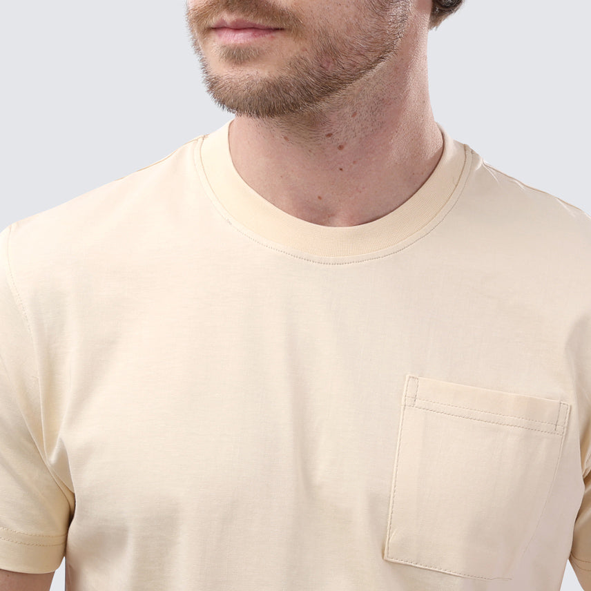 T-Shirt Round Pocket