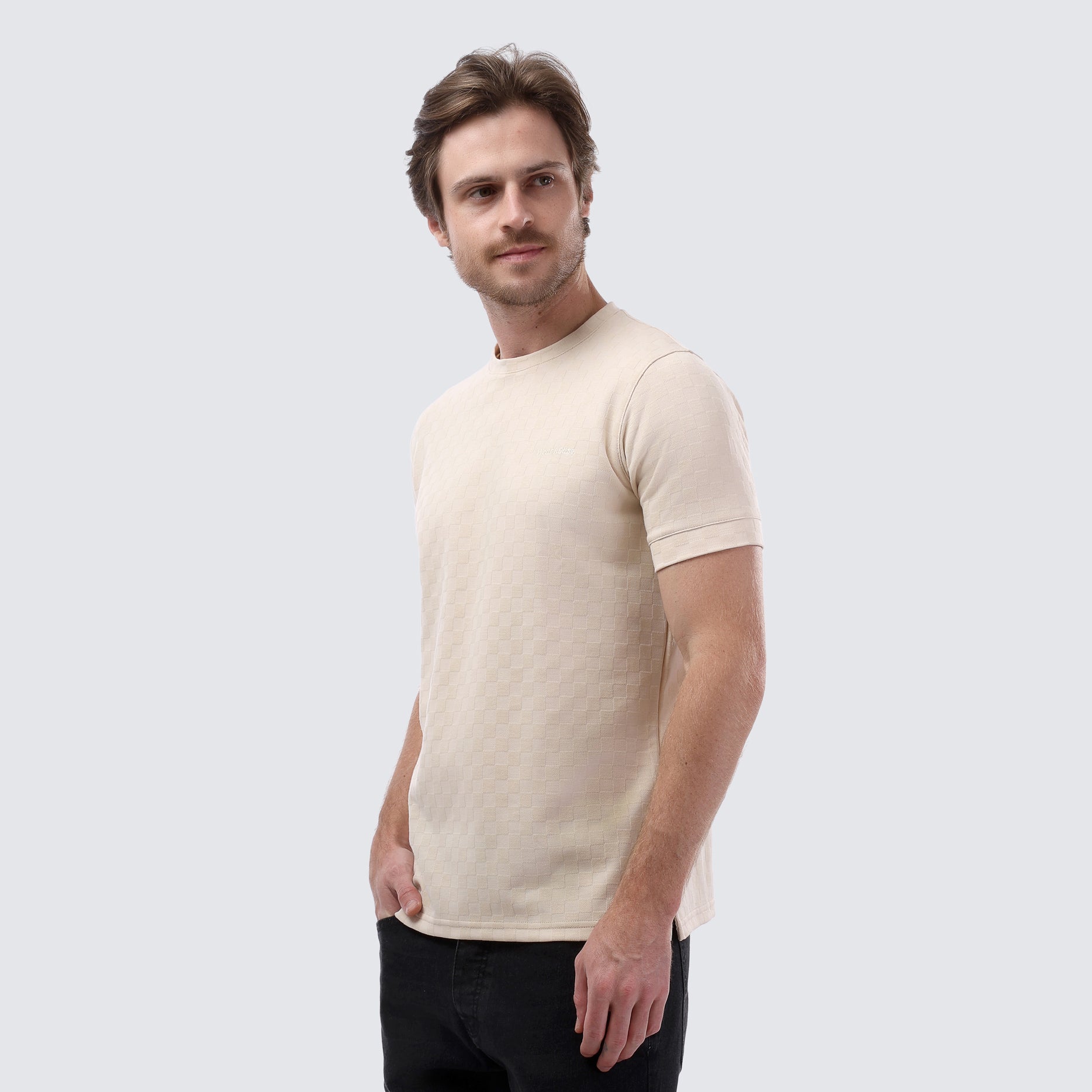 T-shirt Round Chess