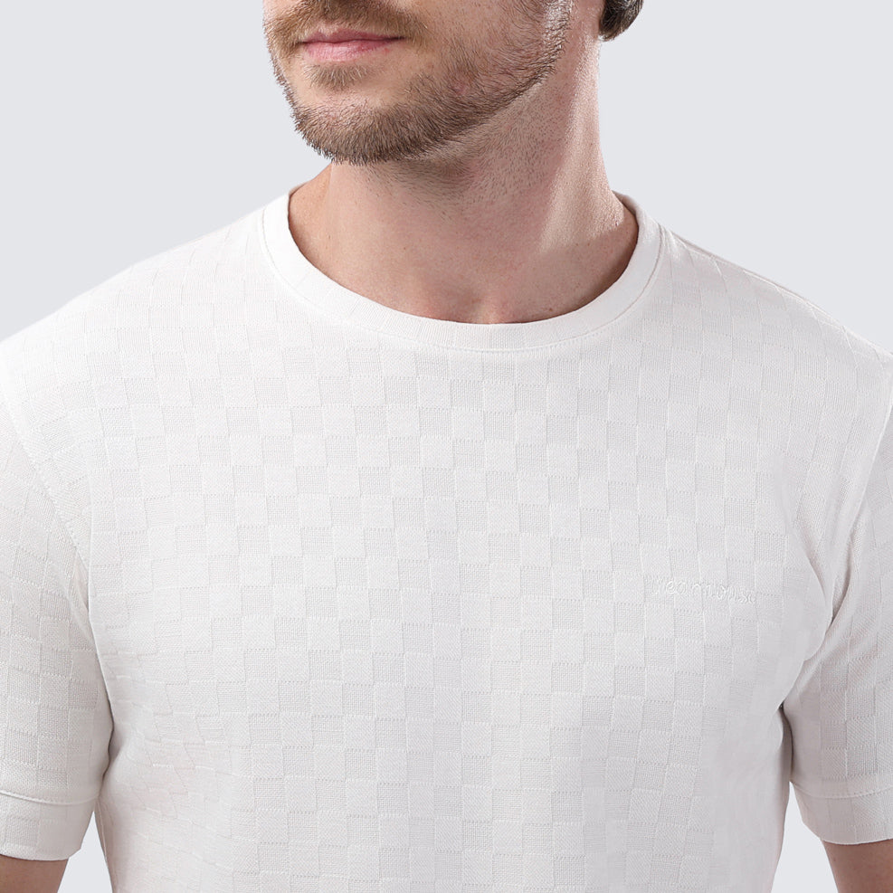 T-shirt Round Chess