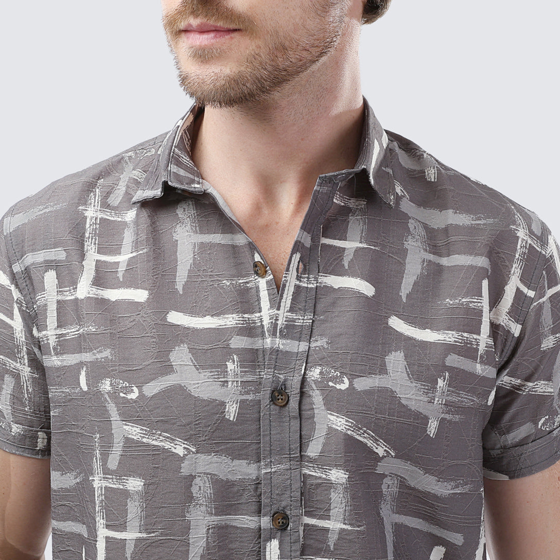 Huawie Half-Sleeve Shirt