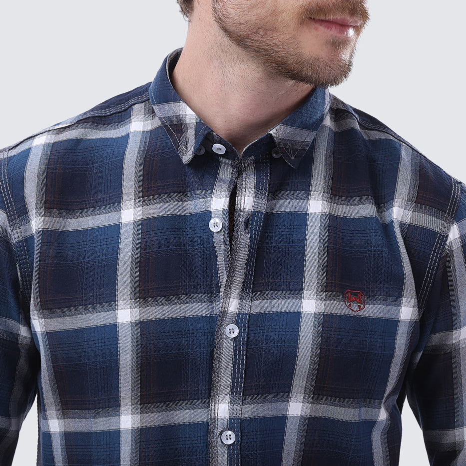 Plaid long sleeve Shirt