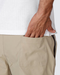 Soft gabardine pants