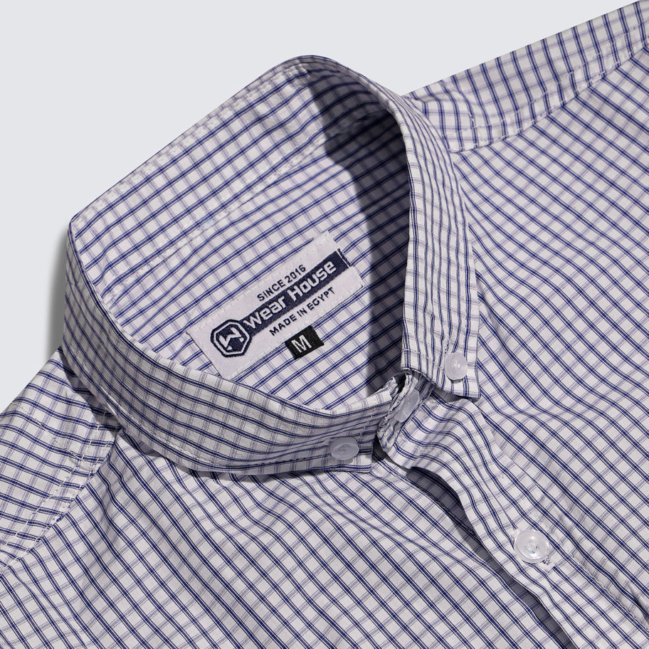 Plaid Shirt Mini Square