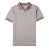 Textured Dotted Polo