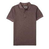 Textured Dotted Polo