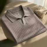 polo ve-neck Striped