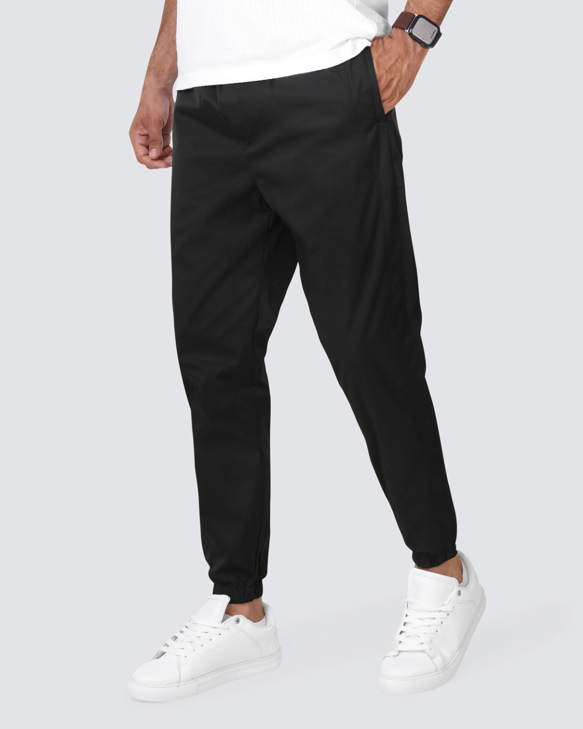 Soft gabardine pants