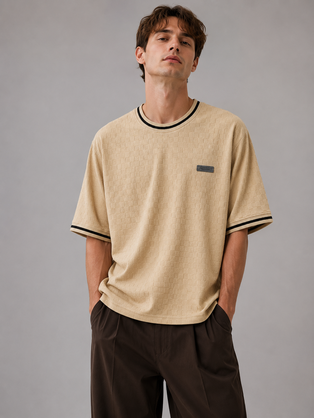 tonal ringer T-shirt