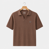 Dotted-bracelet  V-neck T-shirt