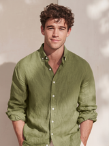 Linen Shirt Full Collar
