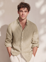Linen Shirt Full Collar