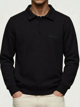 long sleeve polo shirt