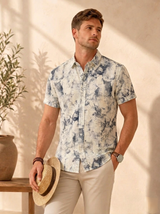 Half sleeve floral shirt
