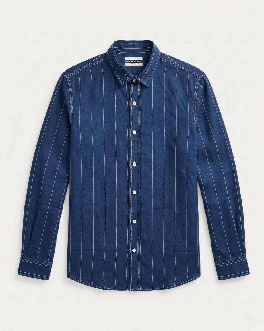 Long sleeves-striped shirt