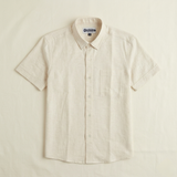 Short sleeves linen shirt