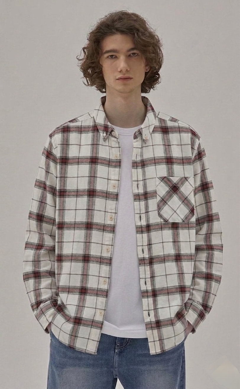 high end casual pocket shirt