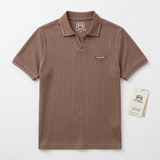 Dotted-bracelet  V-neck T-shirt