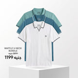 Waffle V-Neck Bundle