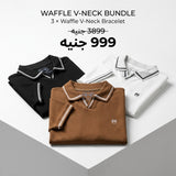 Waffle V-Neck Bundle