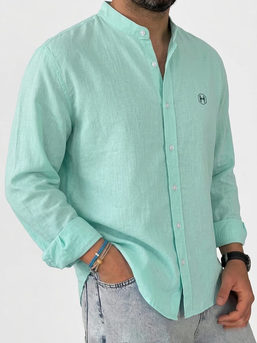 COTTON - LINEN SHIRT