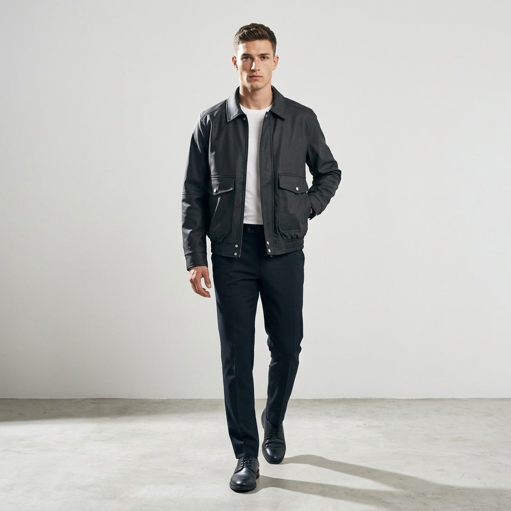 Box fit leather