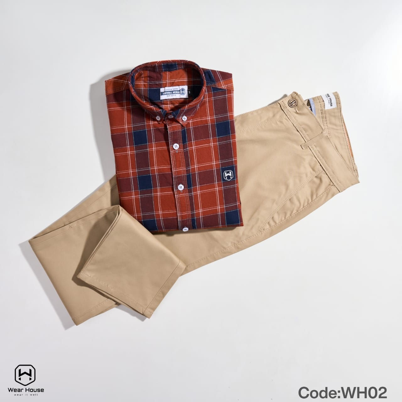 Wide Plaid Shirt