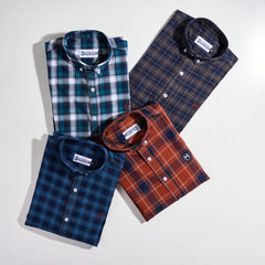 Wide Plaid Shirt
