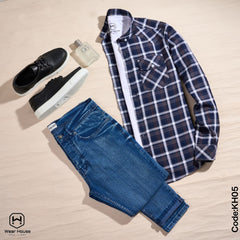 Plaid pocket Shirt